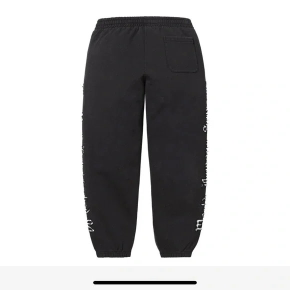 Supreme Cutout Sweatpants “Black” SZ- L - Picture 2 of 4
